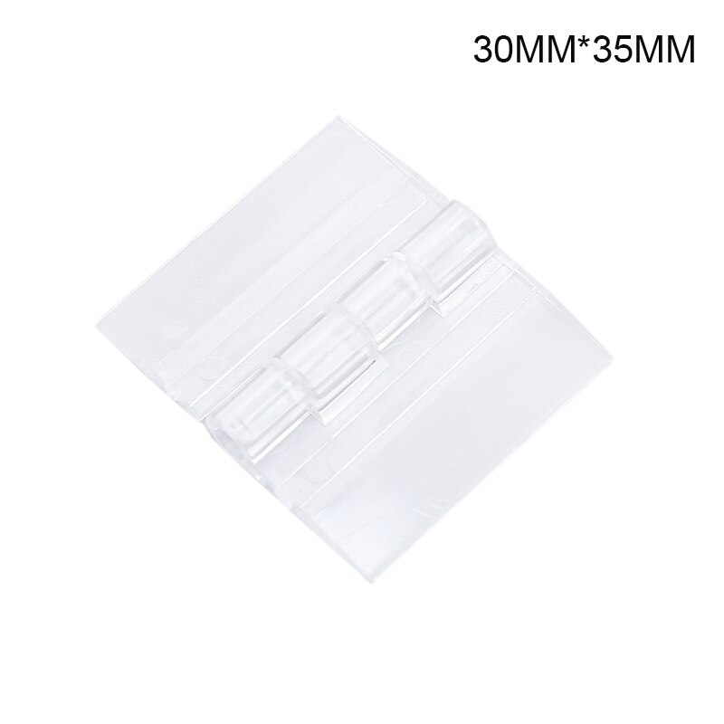 1pcs Acrylic Folding Hinges Transparent Plexiglass Hinge Durable Clear 8 Sizes: A2