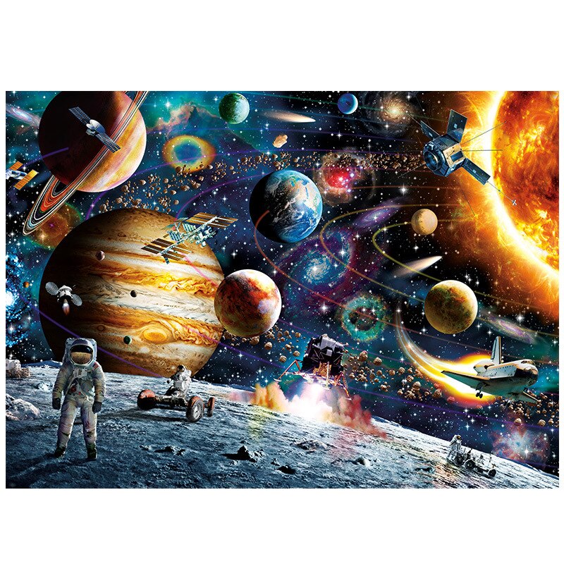Pussel 1000 bitar 70 x 50 cm montera bildpussel för vuxna pedagogiska leksaker pussel pare adultos: Wjb 53