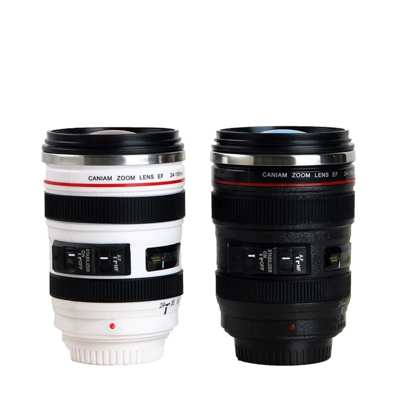 Koffie Mok 24-105Mm 1:1 Camera Lens Zes Generatie Van Creatieve Emulatie Mok (Met Deksel)
