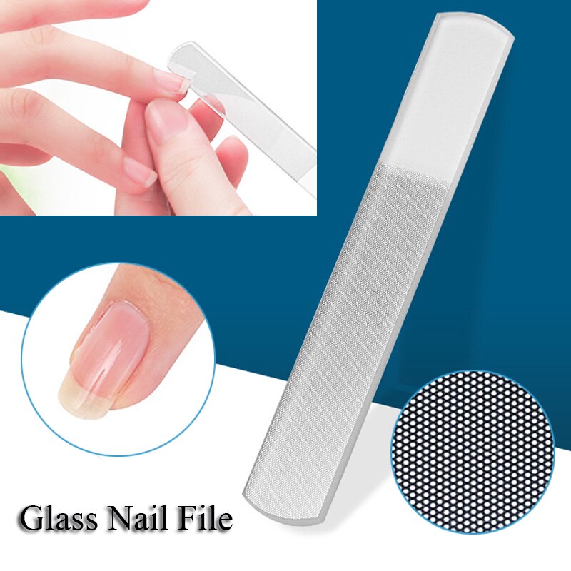 Glas Nagel Putzer Kristall Nagel Puffer Glanz Polierer Für Nagel Glas Nagel Dateien Natürliche FingernäGel ZehennäGel Polieren Schleifen