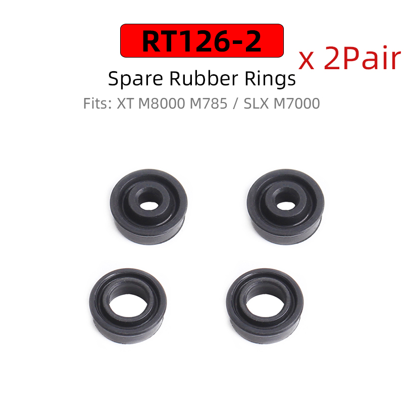 RISK-pistón de palanca de freno de bicicleta de titanio para Shimano XT/SLX/XTR, pinza de freno de disco hidráulico, piezas de reparación de bicicleta de carretera MTB: Borgoña