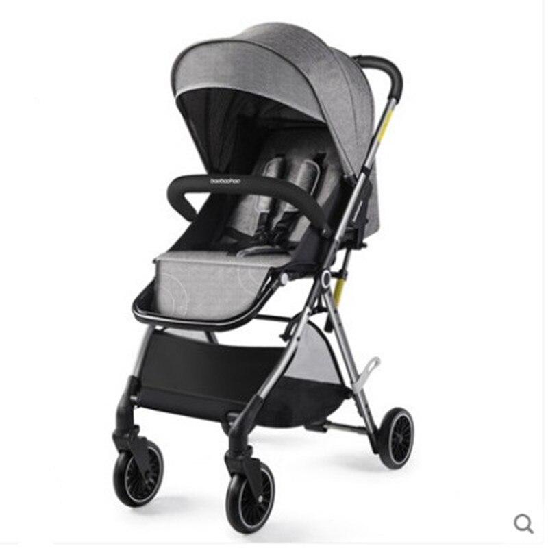 Baby stroller can sit reclining shock absorber child stroller light portable high landscape folding stroller