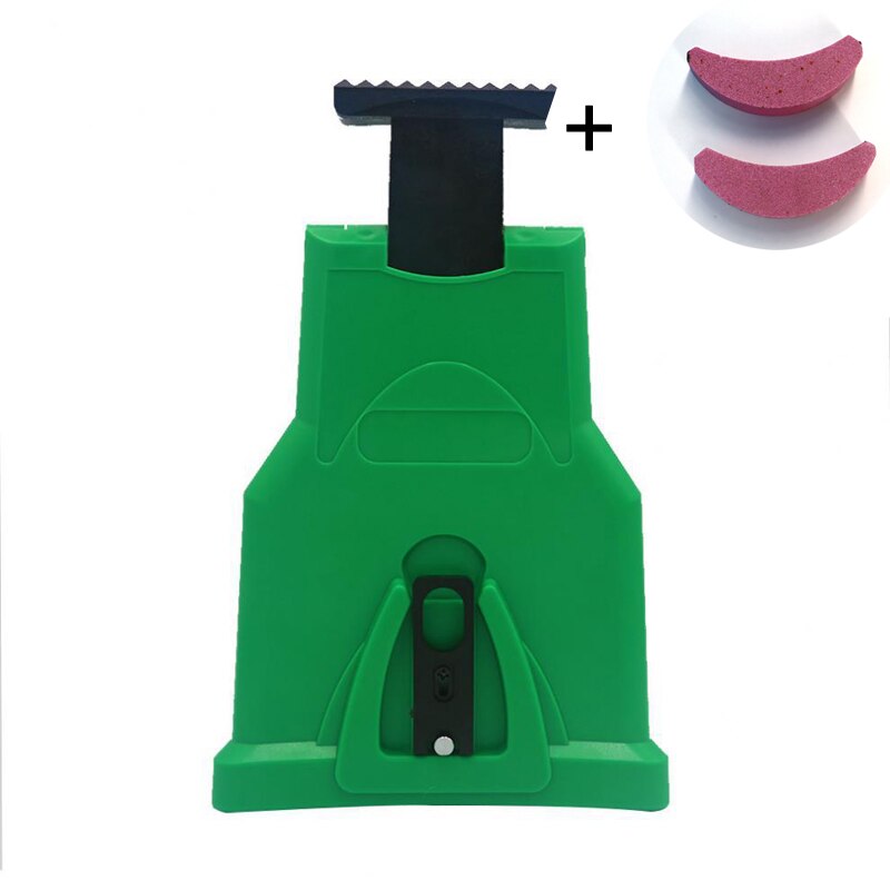 Chainsaw Teeth Sharpener Portable Sharpen Chain Saw Bar-Mount Fast Grinding Sharpening Chainsaw Chain Woodworking Tools: H