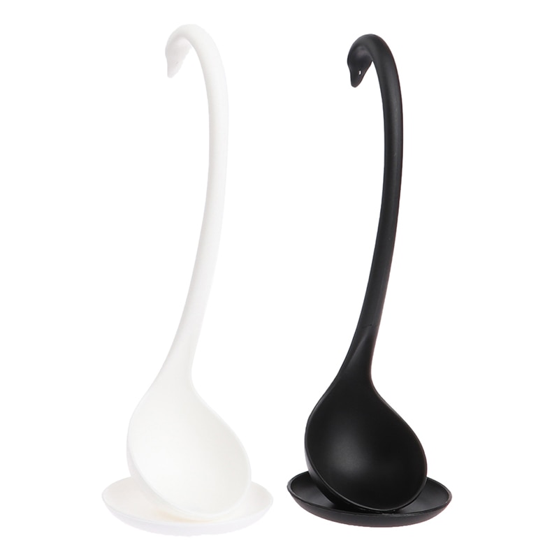 Swan Ladle Spoons Special Swann Spoon Useful Plastic Ladles