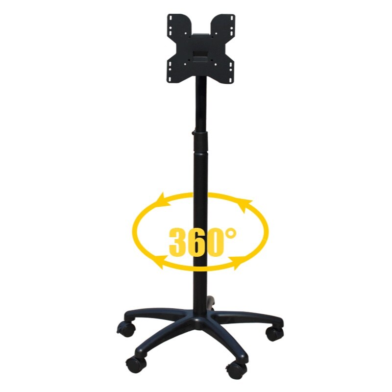 Super Mobile TV Cart 14"-32" Flat Panel LED LCD Plasma TV Stand With Camera Tray and AV Shelf Monitor Cart XT05