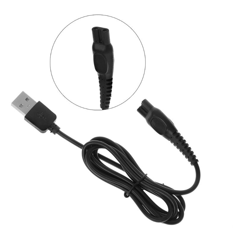 Cable de carga USB M6CA, Cable de alimentación, adaptador de cargador para afeitadoras 7120 7140 5/8V