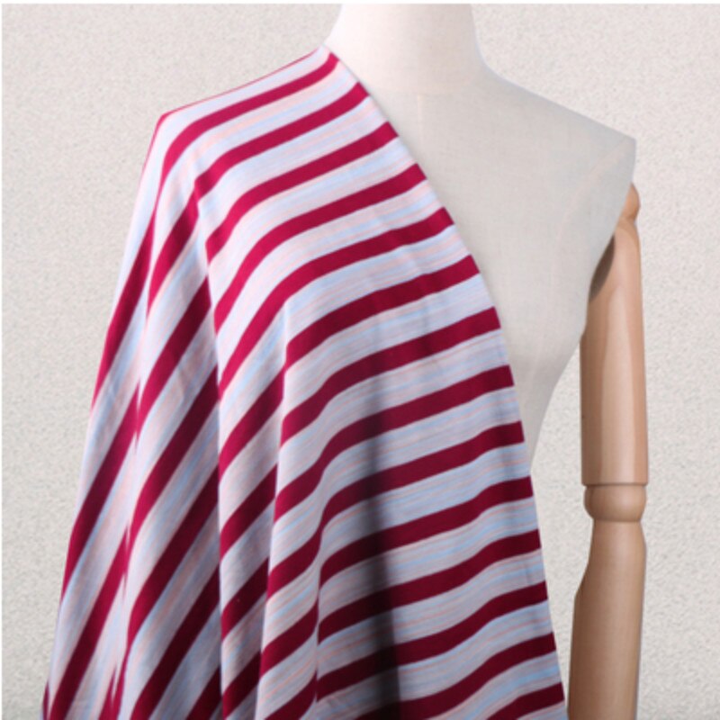 Cotton-dyed striped Fabric classic cotton strip knitted fabric for Summer Clothing