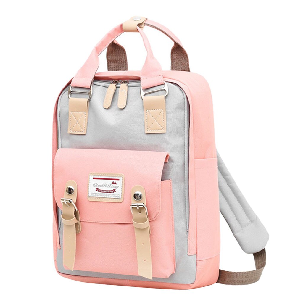 Frauen Wasserdicht Mutter Tasche Multi-funktion Rucksack Wilden Große Kapazität Totes Schulter Rucksäcke Taschen # T1G: grau