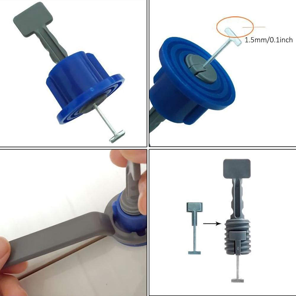 50Pcs Leveling System Kit For Tile Flat Ceramic Floor Wall Construction Tools Reusable Tile Leveling System Kittile