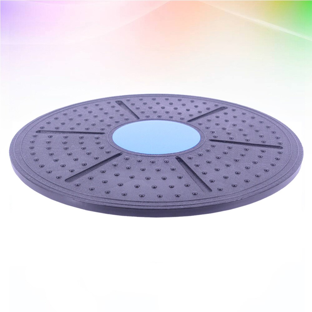 Anti-slip Standing Plate Wobble Balance Board Anti Fatigue Mat Rocker (Random Color)