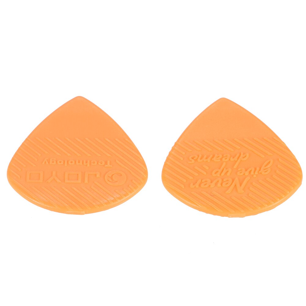 5 stuks gitaarplectrums plastic driehoekige akoestische gitaar plectrum 3 stuks in zwart 2 stuks in oranje gitaaronderdelen en accessoires