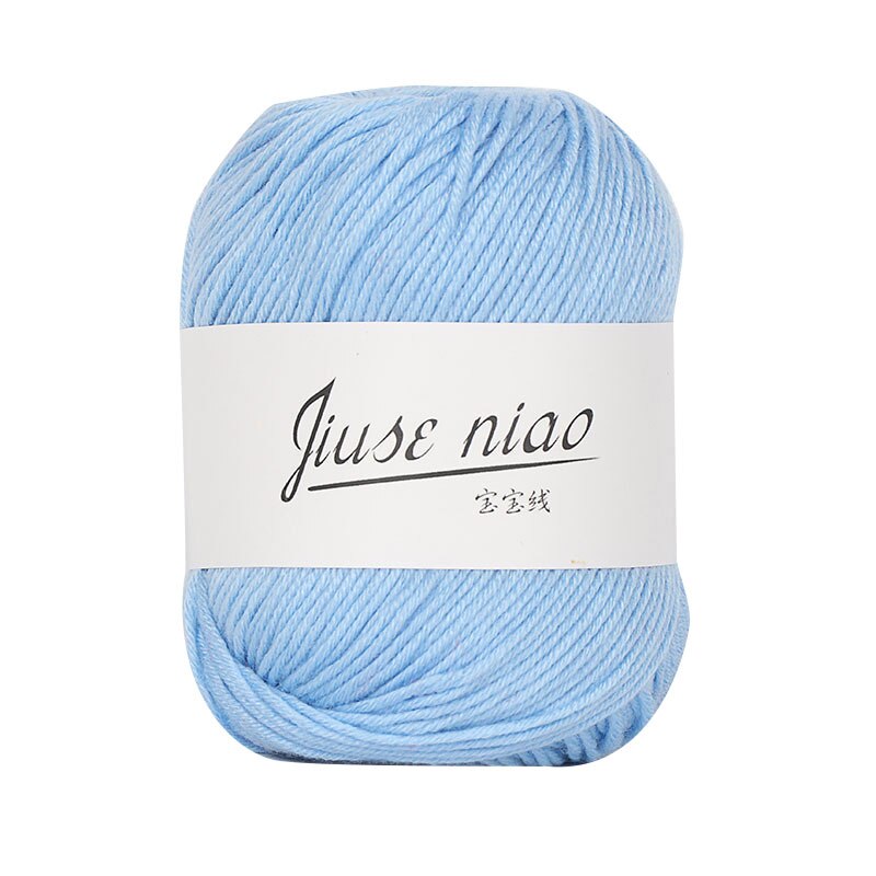 50g/ball Baby Worsted Wool Needlework Cotton Yarn Thread Skin Friendly Knitted Cashmere Yarn Crochet Yarn