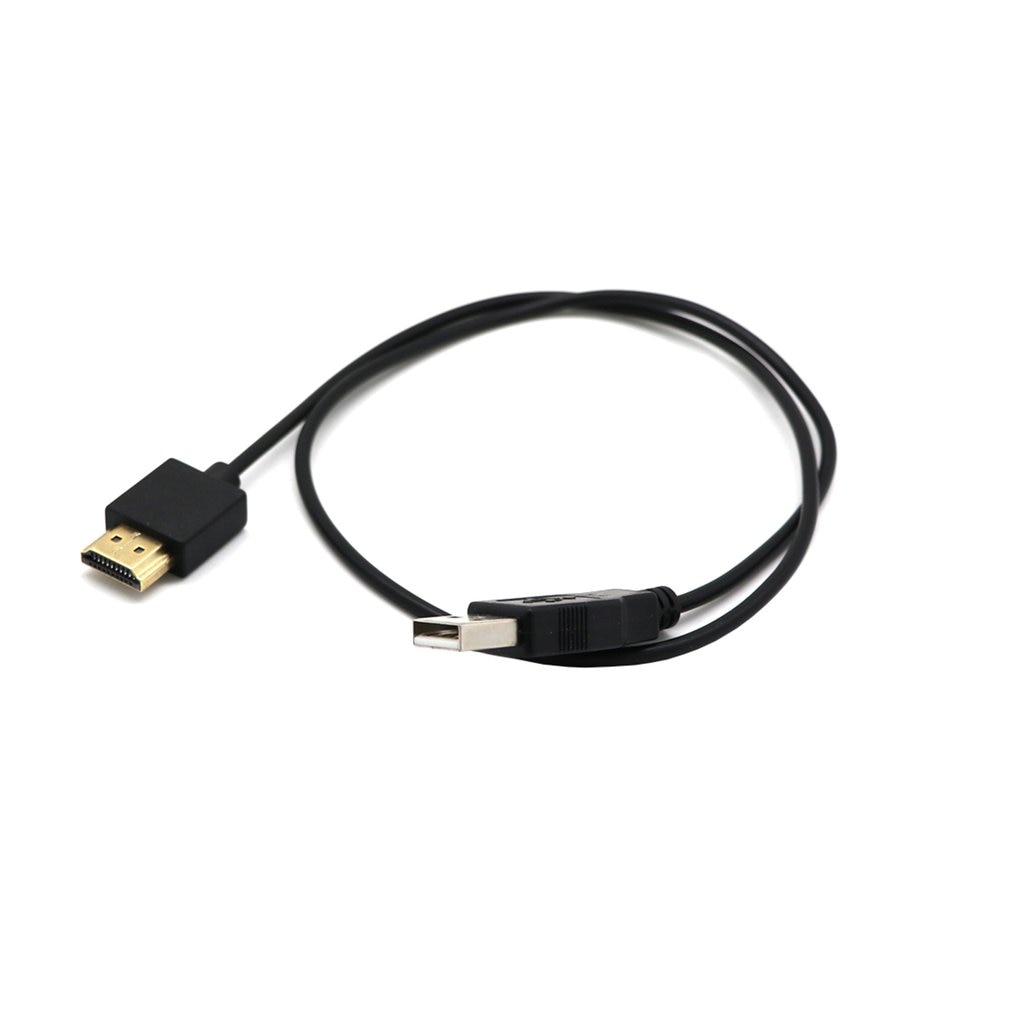 Appareil intelligent câble d'alimentation pour ordinateur portable câble HDMI mâle-Famel câble d'alimentation HDMI vers USB câble USB vers HDMI