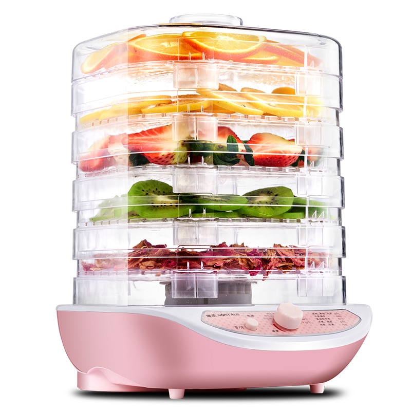 Dörr Obst Gemüse Kraut Fleisch Trocknen Maschine Haustier Snacks lebensmittel Trockner mit 5 Tabletts 220V EU UNS