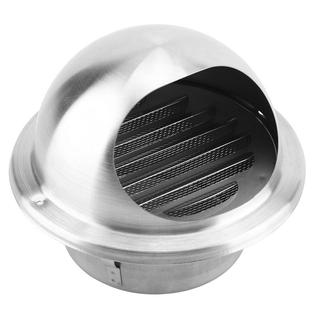 Stainless Steel Adjustable Wall Ceiling Home Air Vent Round Ventilation Duct Cover