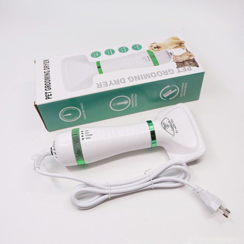 Brosse sèche-cheveux pour animaux de compagnie, peigne pour chien, chiot, chat, toilettage, Air , soins, nettoyage
