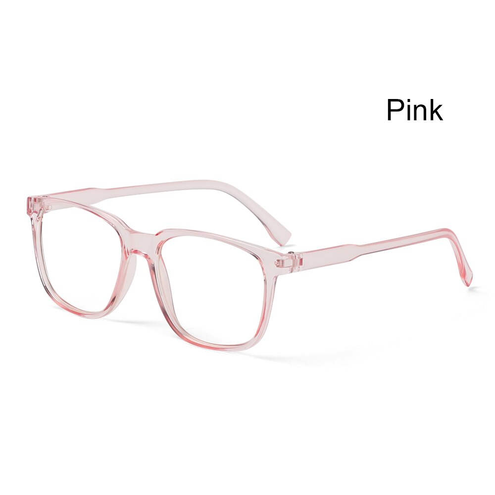 1 PC Vintage Unisex Blue Light Blocking Radiation Protection Computer Gaming Glasses Anti Glare Vision Care Safety Goggles: Pink4