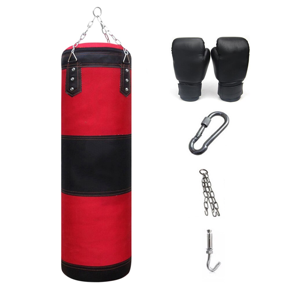 Professionele Boksen Bokszak Training Gym Fitness Apparatuur Met Opknoping Kick Zandzak Volwassenen Oefening Lege-Zware Boxing Bag