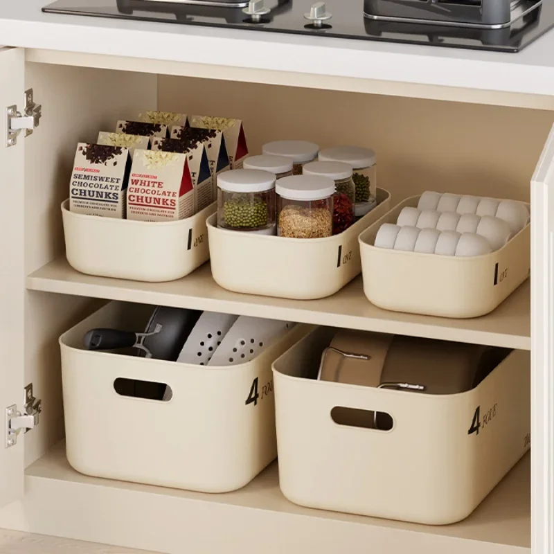 Stapelbare opbergdoos met deksel stofdicht voor cosmetica kleding kruidenier speelgoed organisator