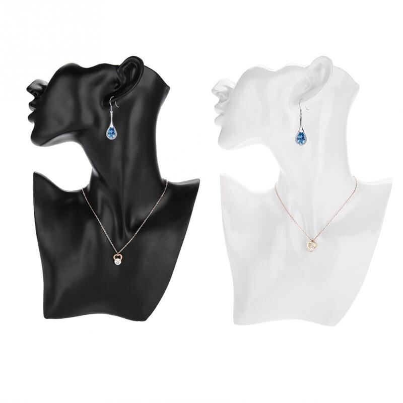 Ketting Oorbel Mannequin Buste Stand Model Winkel Sieraden Display Rack