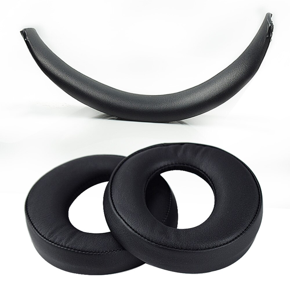 Originele Black Ear Pad Kussen Oorbeschermer Oorkussen Voor Sony Goud Draadloze PS3 PS4 7.1 Virtual Surround Headset CECHYA-0083(L + R): Black one set(Black)