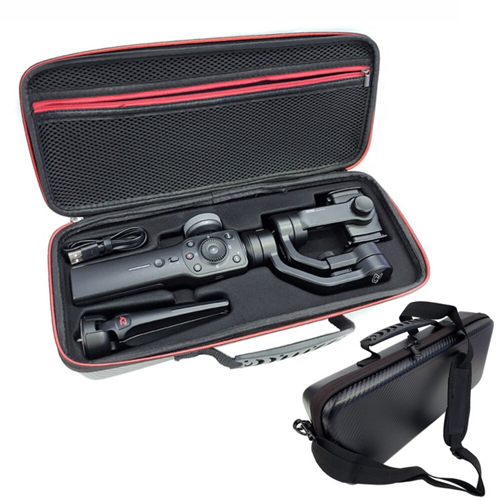 Draagtas Voor Zhiyun Glad 4 Draagbare Waterdichte Draagtas Pu Materiaal Bag Case Travel Camping Camera Accessoires