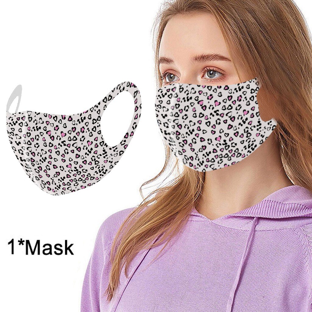 In Voorraad Reizen Accessoires Mond Unisex Katoen Gezicht Print Voor Fietsen Outdoor Wasbare Herbruikbare Tapabocas Gezicht Gezondheidszorg #301: Oranje