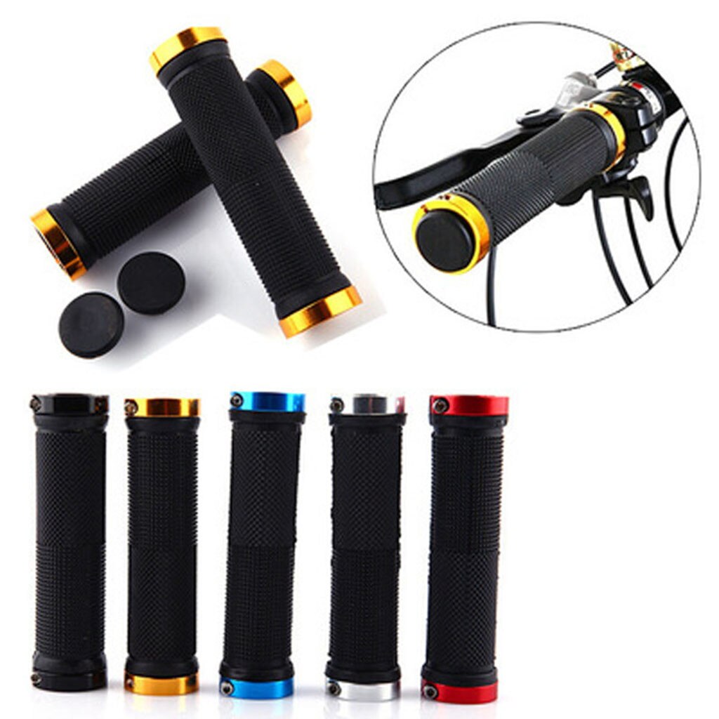 Bike Accessories Mountain Cycling Bike Bicycle Mtb Handlebar Grips Rubber Anti-slip Handle Grip Велосипедные Аксусуары Handle