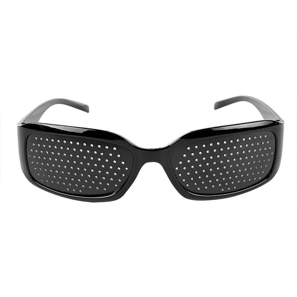 Gafas con agujeros antifatiga para protección ocular, gafas para mejorar la vista, gafas para ejercicio ocular, gafas para motocicleta
