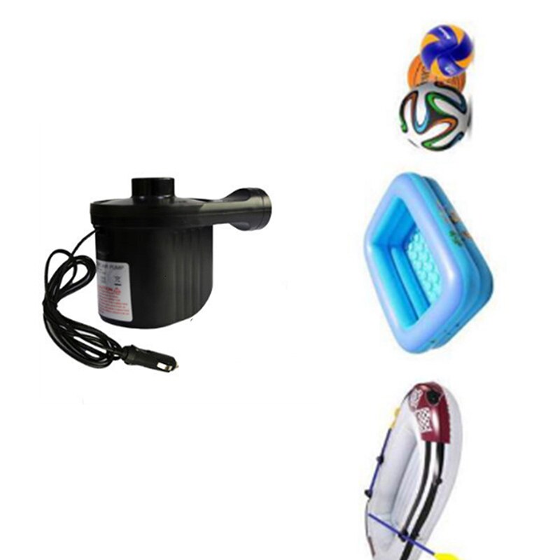 Car air pump electric air bed camping pump portable fast filling hose air compressor pump small pumping dual-use 110v-240v