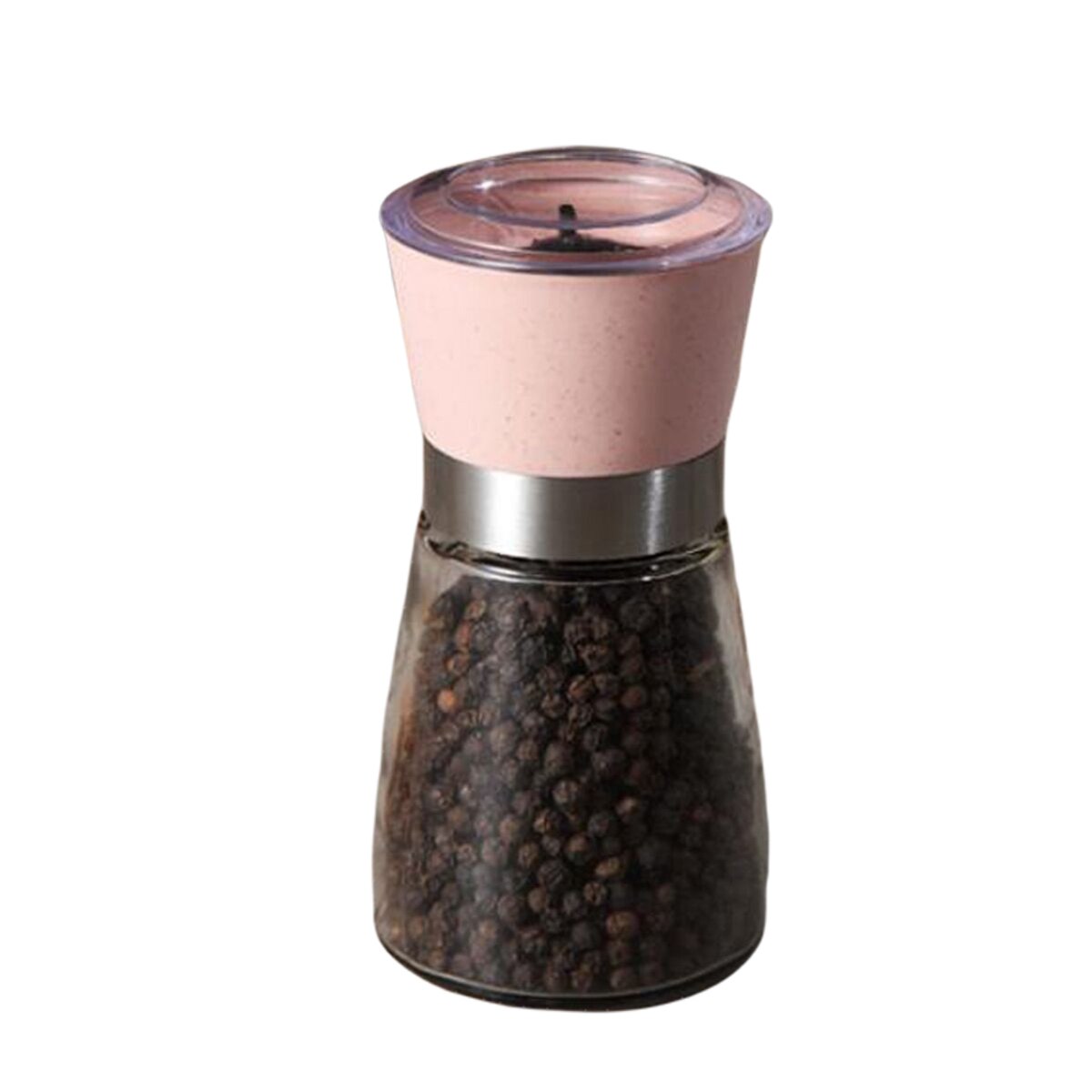 Pepermolen Zout peper molen molen - handmatige zout en peper molen set kruiden kruiden voedsel graan molen slijpmachines keramische kern keuken koken slijpgereedschap Zoutmolen (Color : A