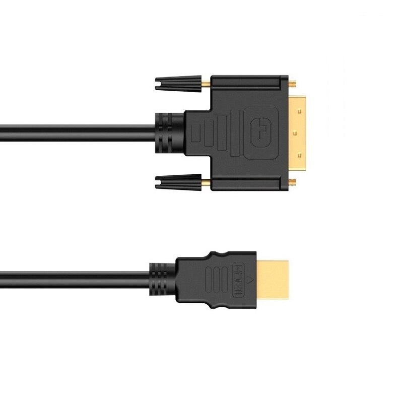 1m 1.5m 2m 3m 5m HDMI-compatible to DVI DVI-D cable 24+1 pin adapter cables 1080p for LCD DVD HDTV XBOX PS3 High speed cable