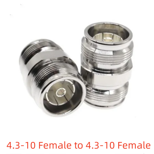 1pcs 4.3-10 mini DIN Connector to N Adapter DIN Male Female to N /DIN/4.3-10 Male Female Socket Straight RF Coaxial Adapter: Orange/Black