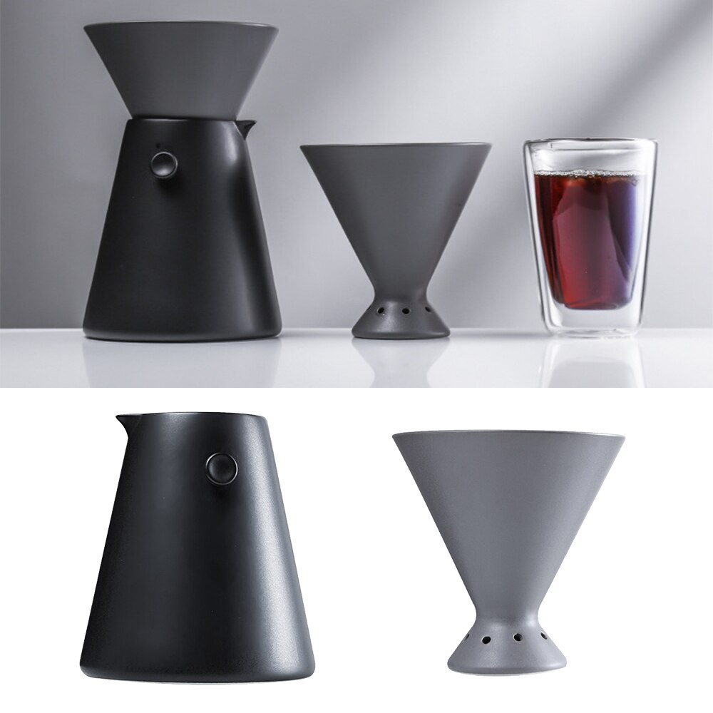 Hand-brewed Coffee Pots Ceramic Espresso Water Drip Coffee Maker Reusable Anti-drip filter cup v60 Espresso Coffee Dripper