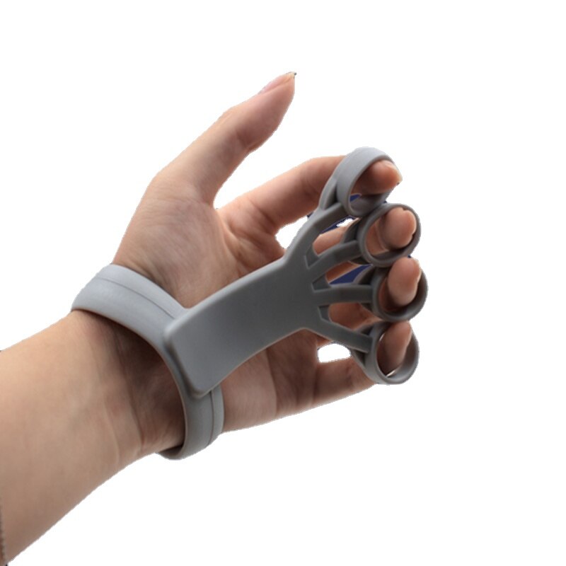 Silicone Grip Device Finger Exercise Stretcher Arthritis Hand Grip Trainer Strengthen Rehabilitation Training To Relieve Pain