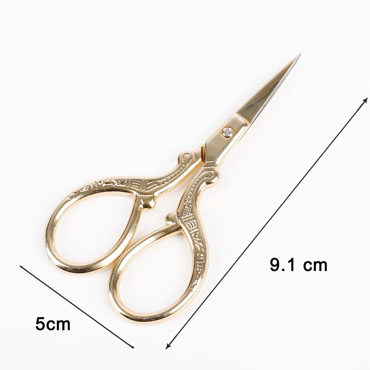 1pcs Exquisite Stainless Steel Antique Scissors European Retro Classic Craft Sewing Handicraft Scissor DIY Stitch Home Tool: Style 4