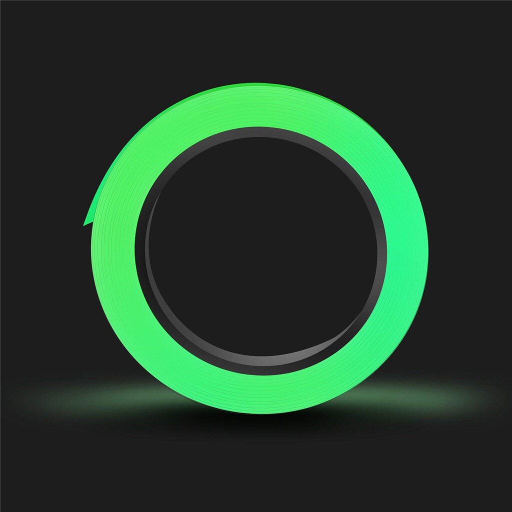 Wall Sticker DIY Glow In The Dark Luminous Fluorescent Night Self-adhesive Safety Sticker Tape Home Decoration_czh