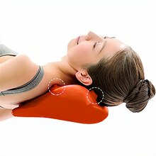 Digitopressione supporto per il collo rilassamento della tensione rilassamento della spalla del collo per massaggio della trazione cervicale cuscino antidolorifico chiropratico