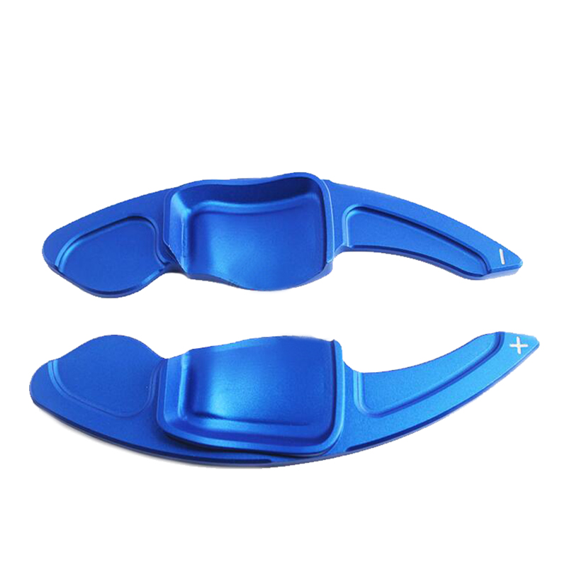 Para Skoda Octavia A7 MK3 5E RS VRS Superb B8 Scala Karoq Kodiaq volante de coche paleta de cambio extender pegatina DSG Gear