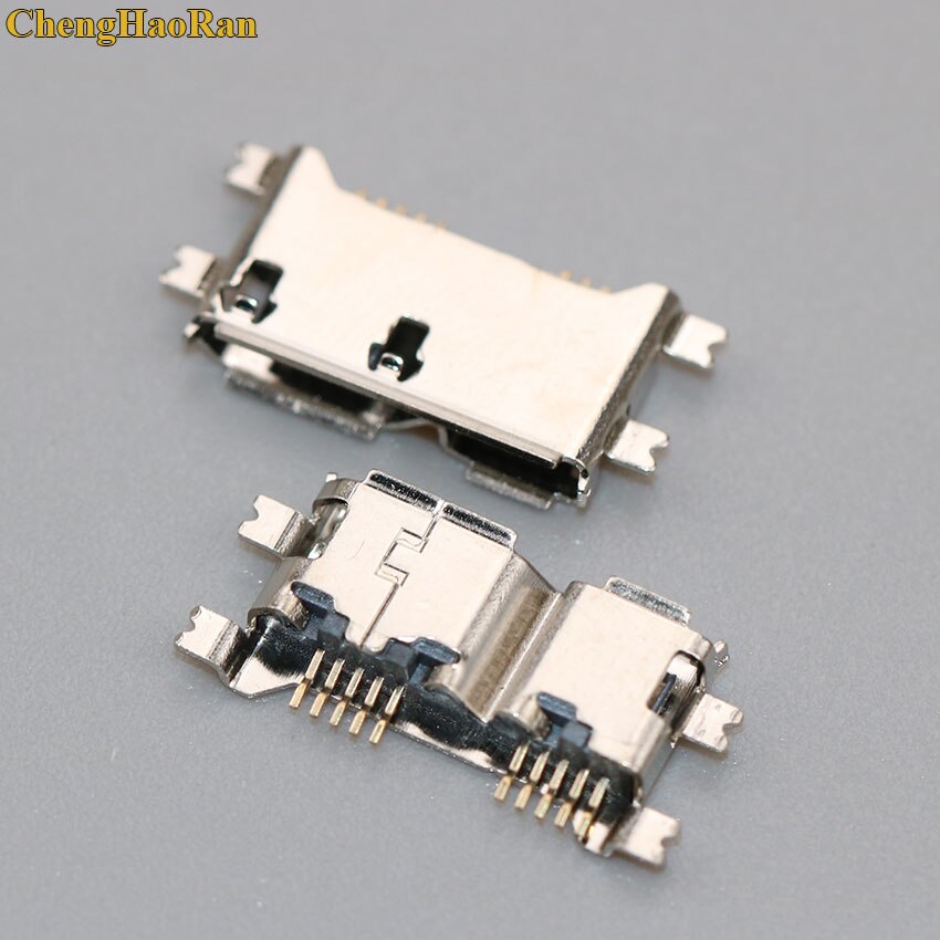 Chenghaoran 2 kpl micro usb 3.0 jack 10 pin naaras pistoke tail latausportti mobiili kovalevy liitäntä mikroliitin: No 5