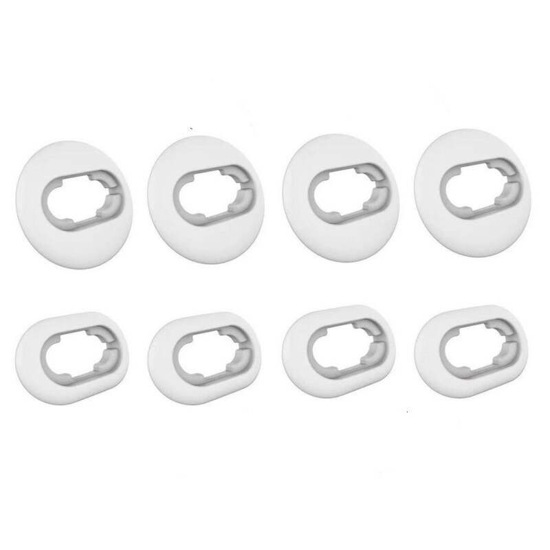4 Pairs for Galaxy Buds Live Ear Tips Silicone Adapter Ear Wing Replacement Earbuds for Samsung Galaxy Buds Live Accessories: white