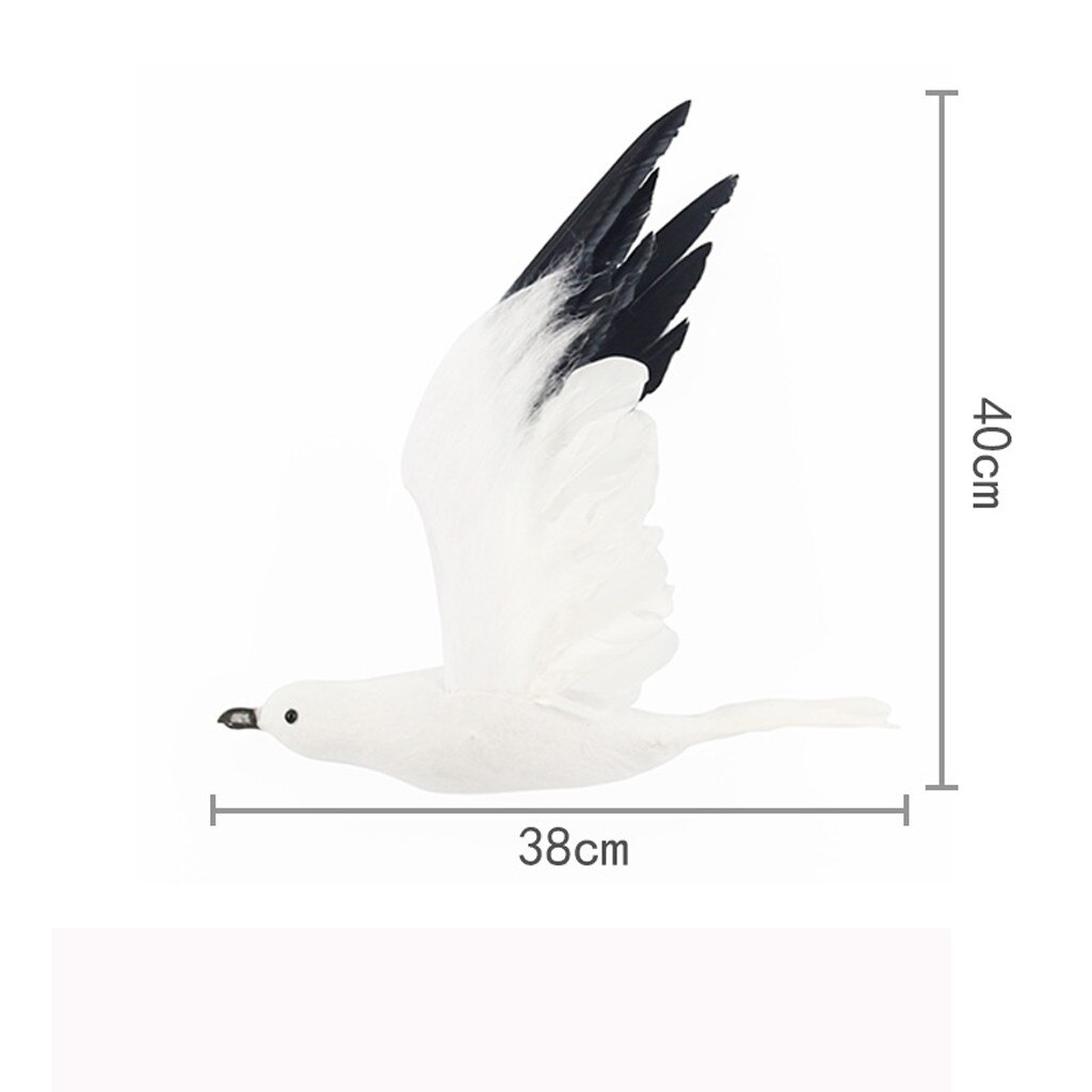12 Stks Kunstmatige Witte Duiven,Kerst Duif Vogels Witte Veer Vogels Ornamenten op Kerstboom Decoratie voor Bruiloft Krans Ornament