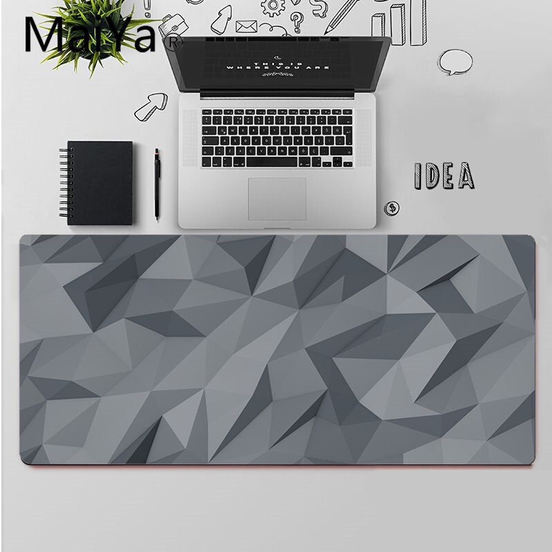 Maiya top grå smukke gamer legemåtter musemåtte stor musemåtte tastaturer måtte: A4 / 30 x 70 cm