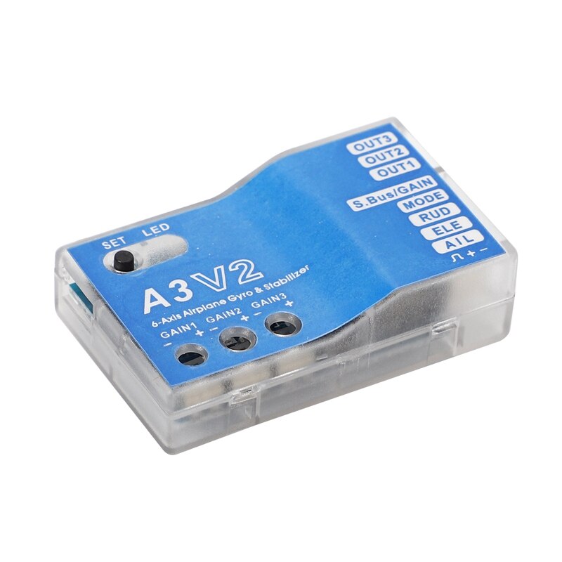 A3 V2 flight controller stabilizer 4 flight modes for RC airplane Airplane RC Metal accessory for RC lovers