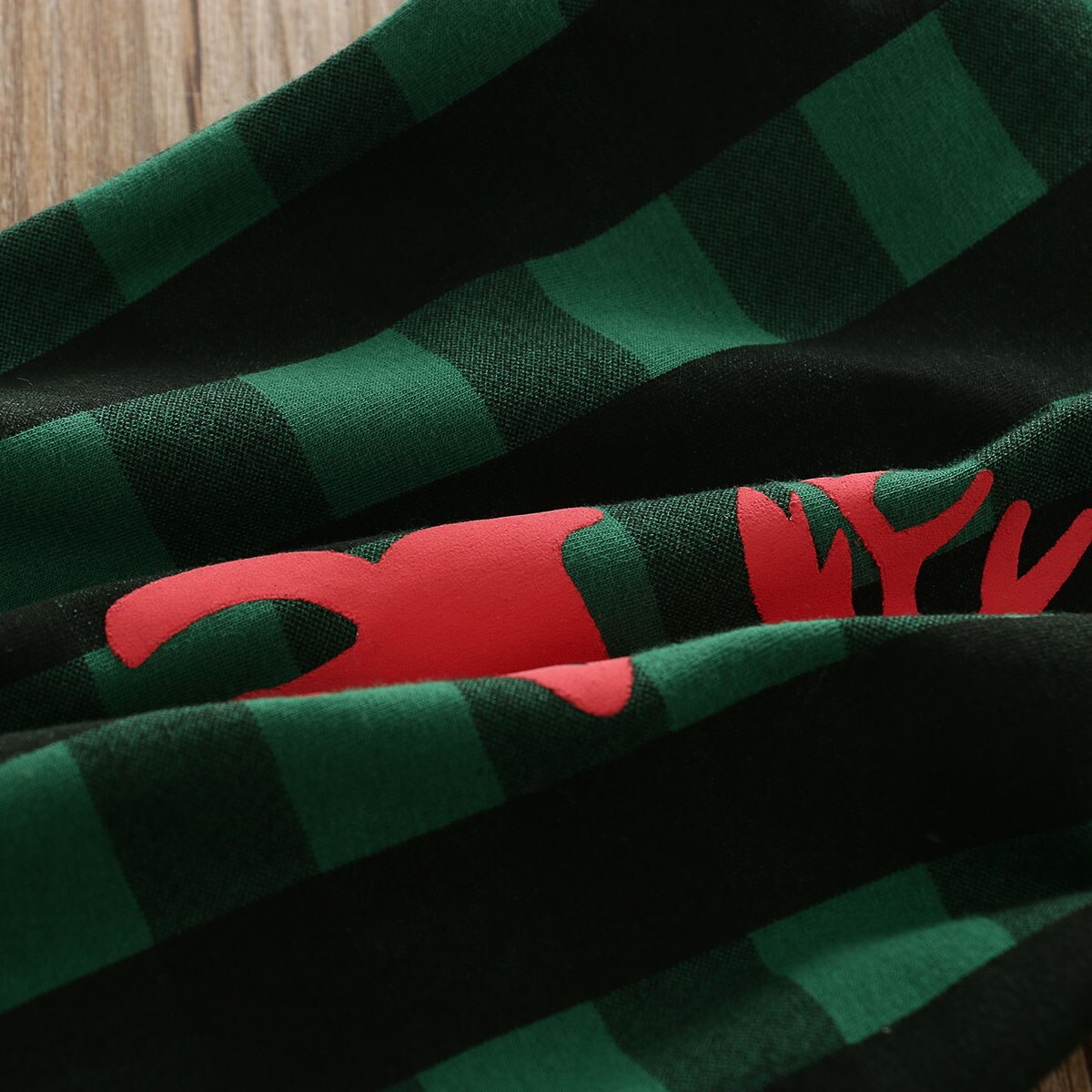 Herfst Herfst Kerst Baby Baby Jongen Meisje Plaid Check Romper Tops Broek Kinderen Outfit Xmas Kleding