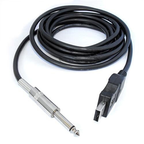 Enregistrement de PC d'instrument de câble de liaison USB basé sur la guitare
