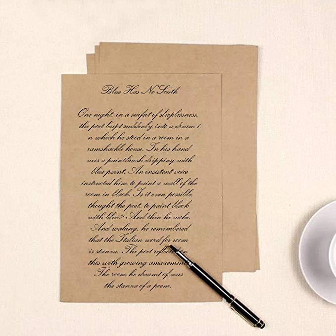 100sheet 120g A4 size brown Kraft writing Paper for invitation cardstock letter paper stationery paper School Office Supplies