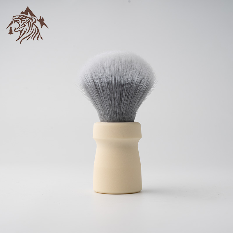 OUMO - Windmill Ivory Resin CNC Artisan Shaving Brush: WHITE