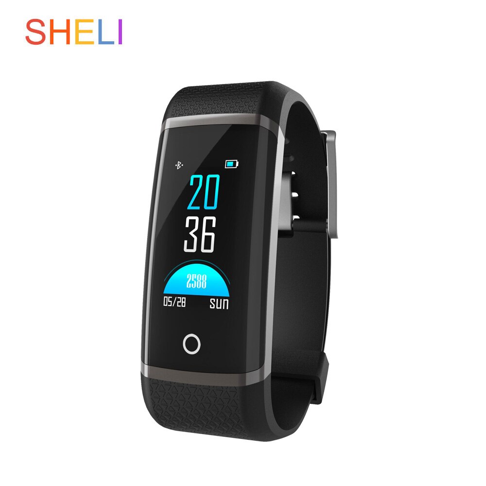 Bluetooth Smart Horloge Sport Waterdichte Smart Polsband Voor Mannen Vrouwen Hartslag Fitness Monitor Smartwatch Band Voor Android Ios: Default Title