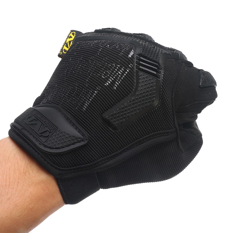Guantes de pesca antideslizantes con dedos completos para exterior, para hombre, invierno cálido, resistente al viento, para motocicleta, ciclismo, Camping, esquí, deporte L XL